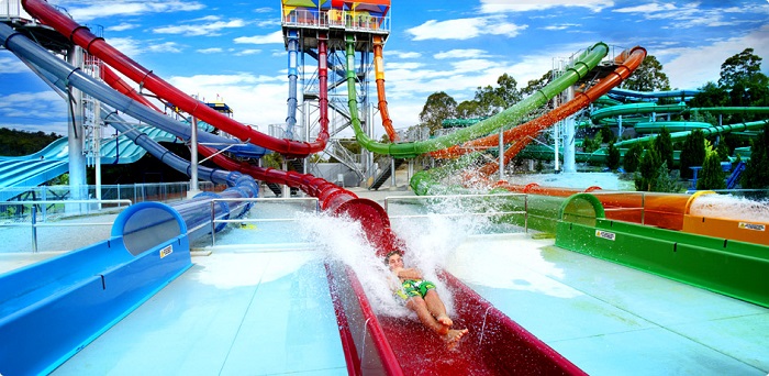 ملاهي ماجيك ووتر كيوب المائية في الصين