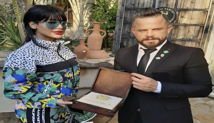 الفنانة شيلاء سبت تحصل على أغلى صابونة في العالم