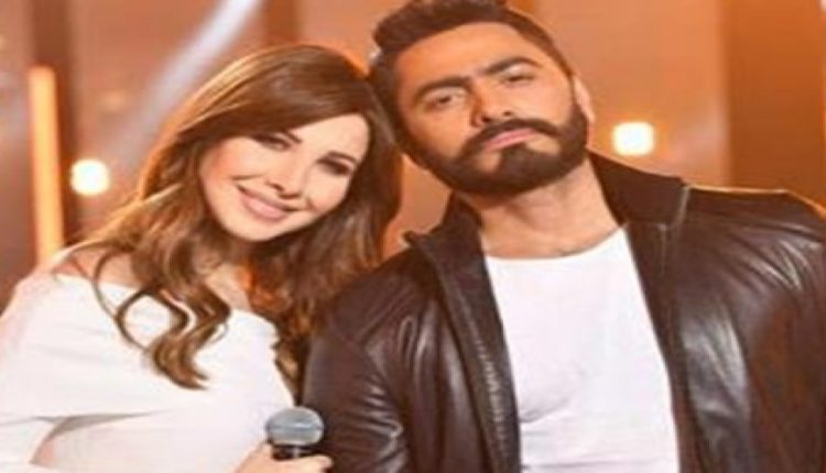 نانسي عجرم وتامر حسني