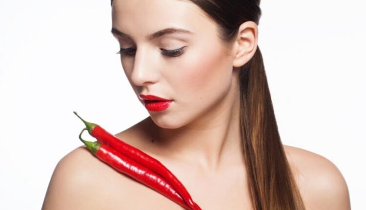 تسريع نمو الشعر بالفلفل الحار
