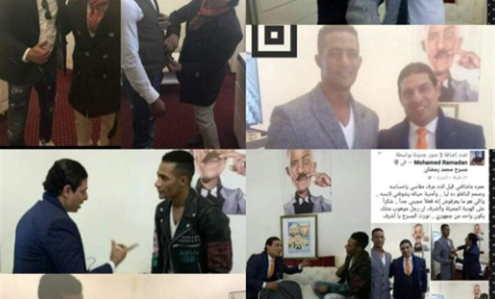 مصمم أزياء المشاهير مع محمد رمضان