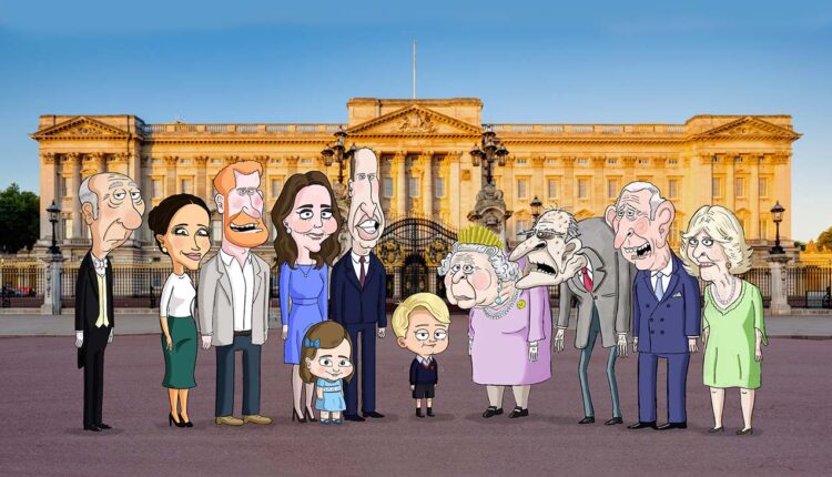 مشاكل الأسرة المالكة ببريطانيا.. يتناولها مسلسل رسوم متحركة يثير الجدل