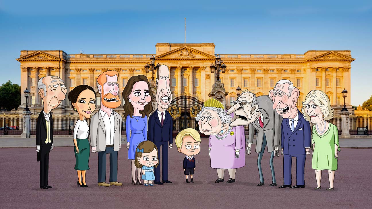 مشاكل الأسرة المالكة ببريطانيا.. يتناولها مسلسل رسوم متحركة يثير الجدل