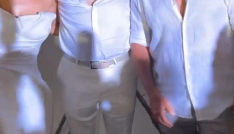 الهضبة يفاجئ جمهوره بوصلة رقص وغناء في حفل زفاف نيللي كريم