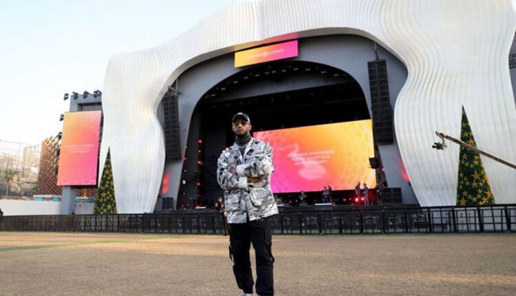 محمد رمضان يتابع بنفسه تحضيرات حفل “إكسبو 2020 دبي”