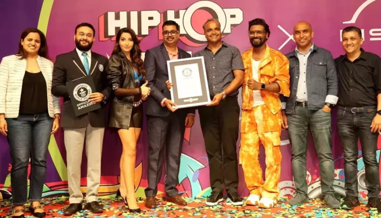 برنامج Hip Hop India يدخل موسوعة غينيس