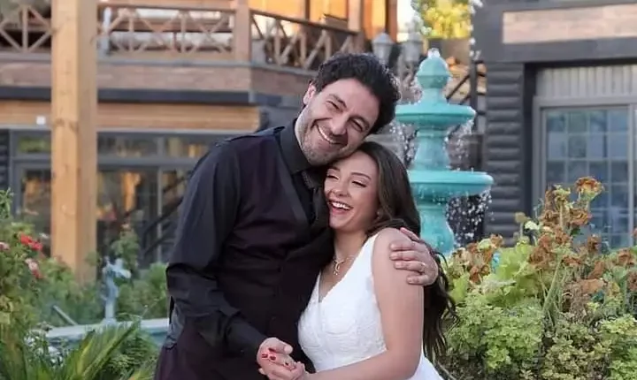 عاصم الحواط وعروسه